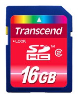 Transcend Secure Digital 16Gb Class 2 [SDHC]