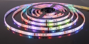   5050, 30 led/m, 12v, IP20, RGB