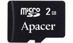 Apacer Micro Secure Digital 02 Gb