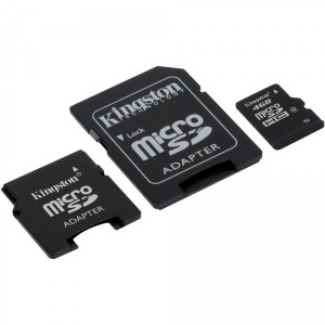 Kingston Micro Secure Digital 04 Gb Class 4 [2 adapters: miniSD, SD]