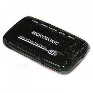 Microsonic Reader 57-in-1 CR03HC () (SDHC,CF,MD,SM,MMC,SD,MS,xD  16)
