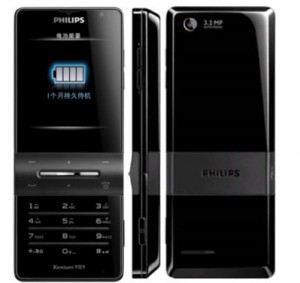 Philips Xenium X550 Black