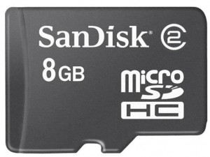 Sandisk Micro Secure Digital 08 Gb Class 2