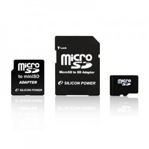 Silicon Power Micro Secure Digital 04 Gb SDHC Class 6 + 2 adapter
