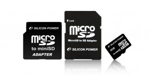 Silicon Power Micro Secure Digital 08 Gb Class 4 + 2 adapter
