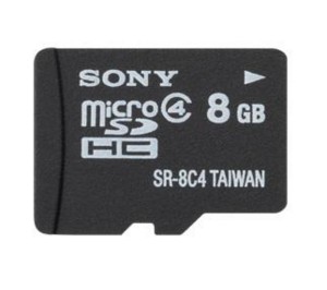 Sony Micro Secure Digital 08 Gb