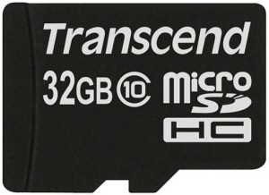 Transcend Micro Secure Digital 32 Gb SDHC Class 10