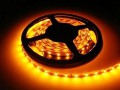 Светодиодная лента 3528 влагостойкая, 60 led/m, 12v, IP65, жёлтый