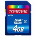 Transcend Secure Digital 4Gb Class 6 [SDHC]