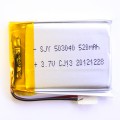 Литий-полимерный аккумулятор 3.7 V 520 mAh с контроллером (40х30х5 мм)