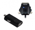 Зарядное устройство авто мини GINZZU GA-4110U/S3