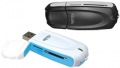Картридер USB 3.0 GINZZU® GR-312B (черно-серебристый)