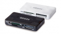 Ультракомпактный картридер USB 2.0 GINZZU® GR-416B (черный)