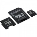 Kingston Micro Secure Digital 04 Gb Class 4 [2 adapters: miniSD, SD]