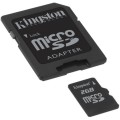 Kingston Micro Secure Digital 02 Gb + adapter