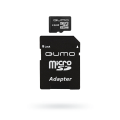 QUMO Micro Secure Digital 16 Gb Class 6 [HC] + adapter