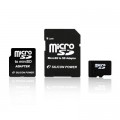 Silicon Power Micro Secure Digital 04 Gb SDHC Class 6 + 2 adapter
