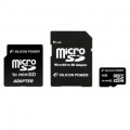 Silicon Power Micro Secure Digital 04 Gb SDHC Class 4 + 2 adapter