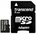 Transcend Micro Secure Digital 16 Gb SDHC Class 4 + adapter