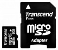 Transcend Micro Secure Digital 08 Gb Class 6 + adapter