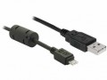 Кабель с разъемами USB (M) - microUSB (M)